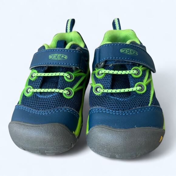Keen Chandler CNX Trail Shoes Navy & Green size 6 Outdoor Shoes Gorpcore - Picture 6 of 11